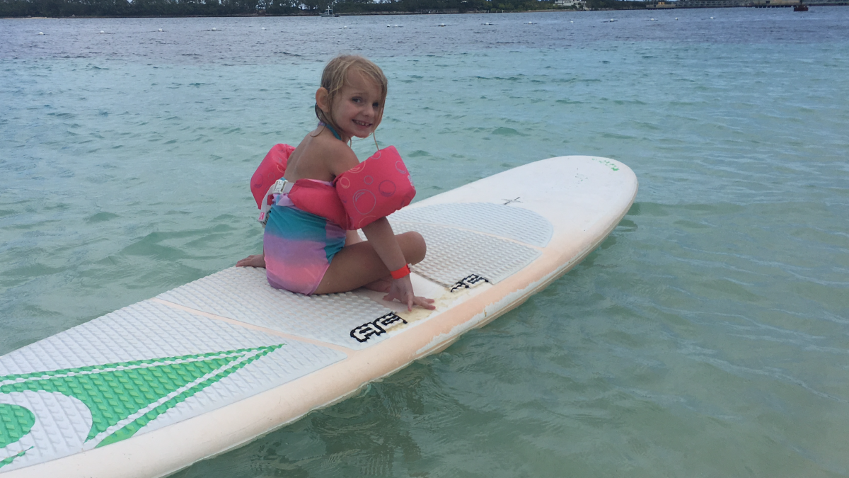 Gloria paddle boarding Gloria paddle boarding