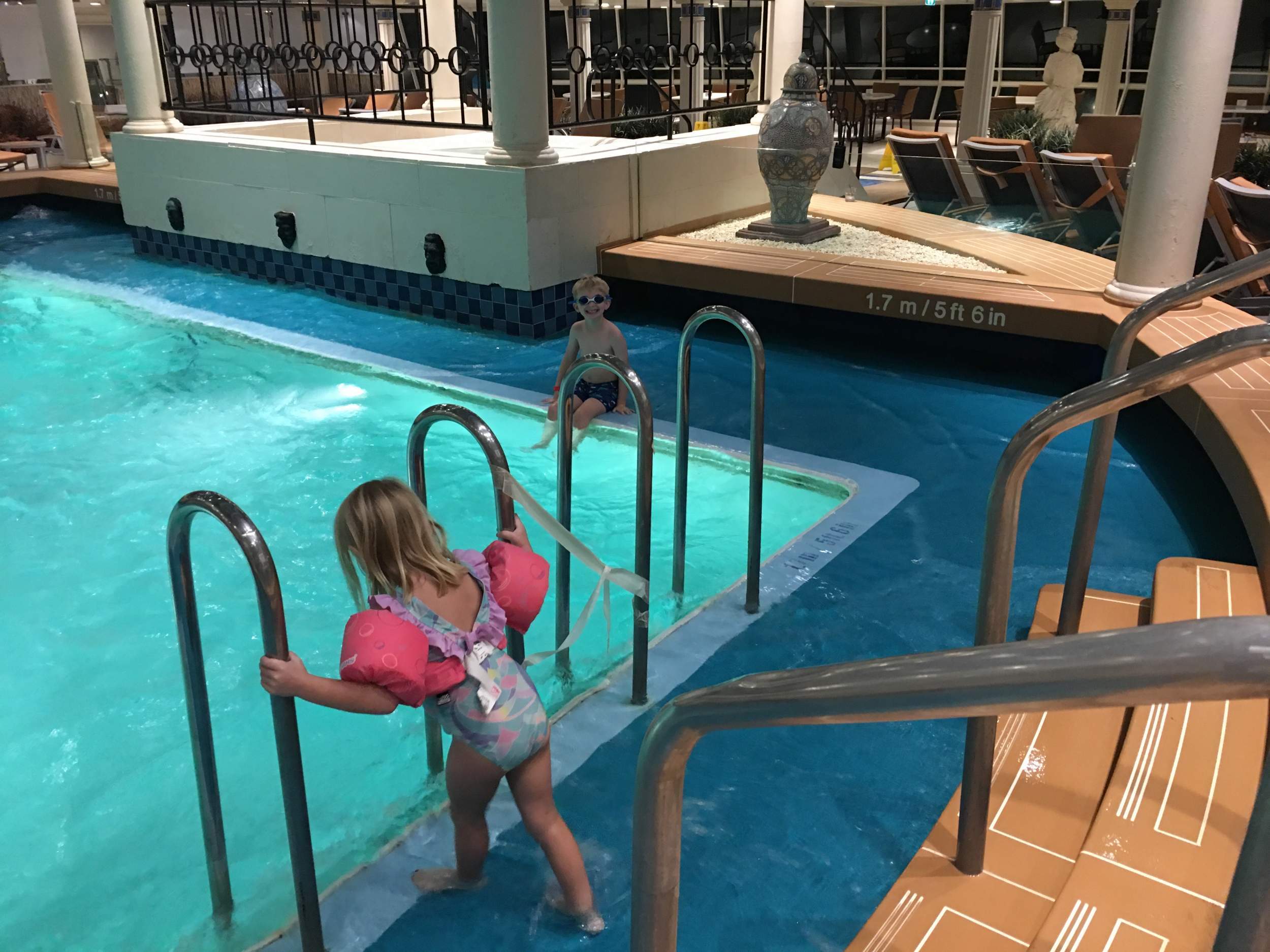 indoor-pool indoor pool night swim